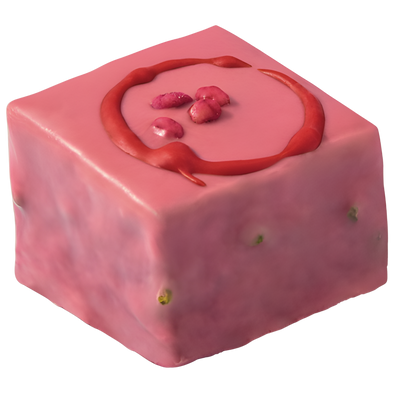 Strawberry Pista Barfi